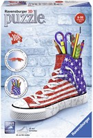 Ravensburger 3D puzzel sneaker American Style - decoratie kinderspeelgoed