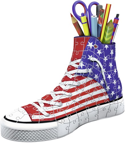 Ravensburger 3D puzzel sneaker American Style - decoratie kinderspeelgoed-2