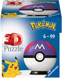 Ravensburger Pokemon puzzle 3D Masterball - 54 pièces - jouet