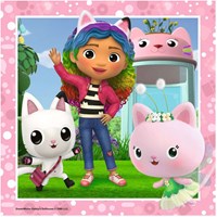 Ravensburger puzzle Gabby's Dollhouse - puzzle enfant 3x49 pièces-3