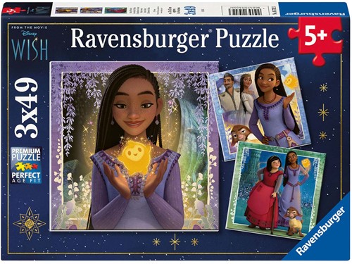 Disney Wish Legpuzzel, 3x49st.