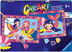 Ravensburger peinture par numéros - CreArt Magie de la Sirène pour enfants