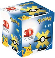 Ravensburger Pokémon 3D puzzel Quick Ball met verlichting - 54 stukjes