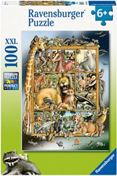 Ravensburger puzzle XXL animaux - puzzle 100 pièces motif animaux