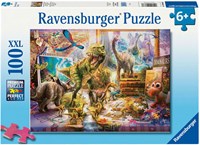 Ravensburger puzzel dinosaurus speelgoed XXL legpuzzel 100 stukjes karton