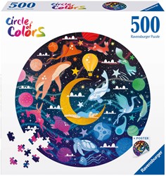Ravensburger puzzel Kreisfarben - Träume - 500 stukjes