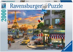 Ravensburger Puzzle 2.000 pièces Soirée romantique à Paris