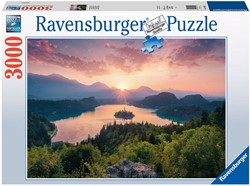 Legpuzzel Meer van Bled Slovenie, 3000st.