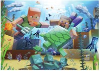 Ravensburger puzzle Minecraft Mosaic 1000 pièces carton-2