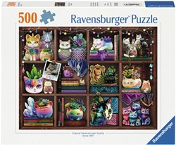 Legpuzzel Cubby Cats And Succulents, 500st.