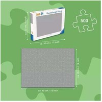 Ravensburger puzzle chat et succulentes - puzzle 500 pièces-3