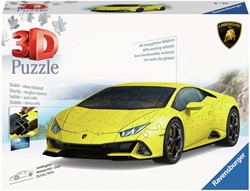 Ravensburger 3D puzzel Lamborghini Huracan Evo Giallo - 108 stukjes - speelgoed