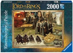 Ravensburger Puzzle 2,000 pieces LOTR - Fellowship Of The Ring