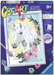 Ravensburger kit peinture par numéros licorne pour enfants