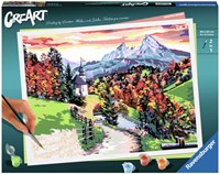 Ravensburger peinture par numéros - kit CreArt Beautiful Bavaria