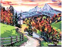 Ravensburger peinture par numéros - kit CreArt Beautiful Bavaria-2
