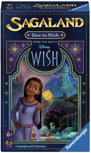 Disney Wish Sagaland pocket bordspel - strategisch kaartspel