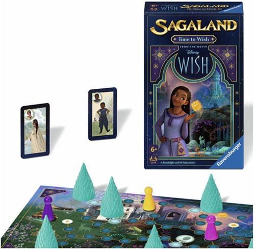 Disney Wish Sagaland pocket bordspel - strategisch kaartspel-3