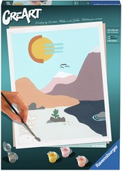 Ravensburger schilderen op nummer - CreArt By The River schilderset voor volwassenen