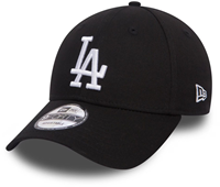 New Era pet LA Dodgers zwart-wit - verstelbare baseball cap