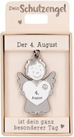 Depesche porte-clés ange gardien 04 août porte-bonheur cadeau