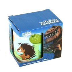 Disney mug Good Dinosaur bleu en coffret cadeau plastique