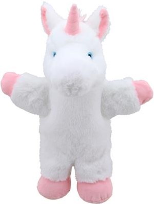 The Puppet Company peluche licorne - marionnette à marcher ECO