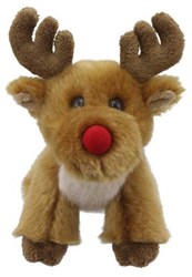 The Puppet Company knuffel rendier - pluche speelgoed - mini formaat