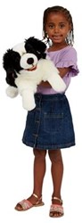 The Puppet Company marionnette Border Collie - chien en peluche