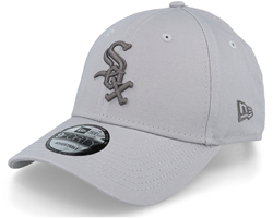 New Era pet Chicago White Sox grijs wit - baseball cap stijl
