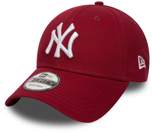 New Era Casquette Yankees - Bordeaux/Blanc - Casquette enfant