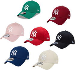 New Era baseball cap roze blauw Yankees dames katoen pet