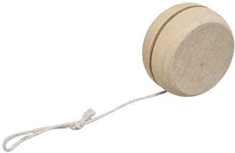 Playwood yoyo en bois grand - jouet classique à décorer soi-même