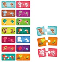 EurekaKids puzzle animaux Montessori - jouet éducatif pour enfants