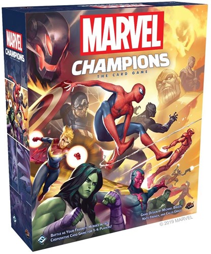 Fantasy Flight Games jeu de cartes Marvel Champions coopératif anglais-2