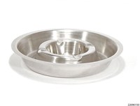 Hotelasbak 16cm RVS