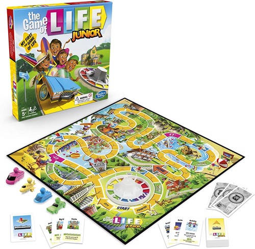 Hasbro - Jeu de société Game of Life Junior Édition - Jeu de Vie Enfants-2
