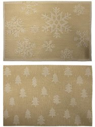 Placemat 30x45cm goud