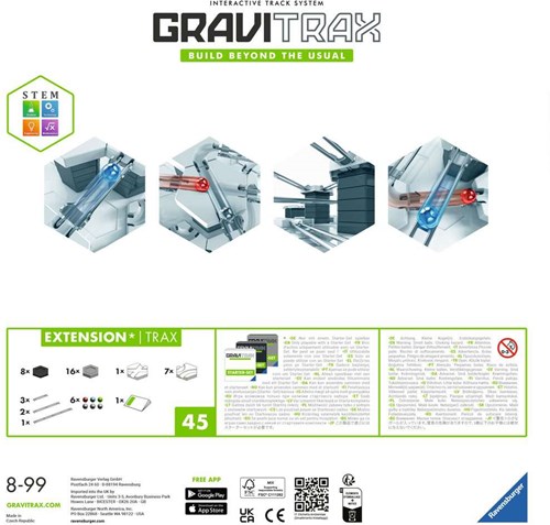 Ravensburger GraviTrax Trax uitbreiding knikkerbaan set - bouwspeelgoed-2