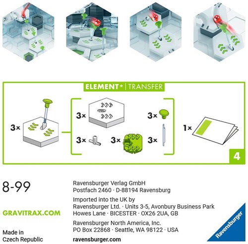 Ravensburger GraviTrax Transfer Uitbreidingsset - Knikkerbaan Speelgoed-2