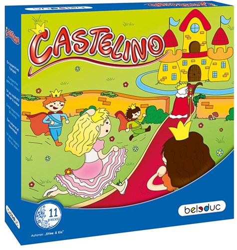 Beleduc jeu éducatif Castelino - jouet en carton coloré pour enfants-2
