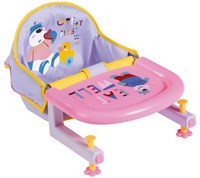 Depesche babystoel poppenstoel paars kunststof accessoire babypop