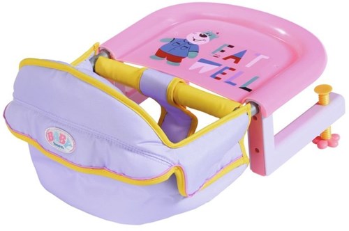 Depesche babystoel poppenstoel paars kunststof accessoire babypop-3