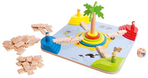 Beleduc houten spel Tropicano - strategisch kinderspel piraten avontuur-2