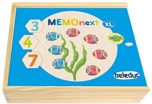 Beleduc jeu de mémoire en bois XL jouet éducatif