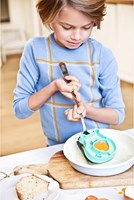 Lilliputiens eivorm Cesar - bakvorm voor kinderen - groen staal-2