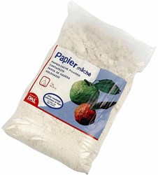 Das poudre de papier mâché blanche 1 kg - matériel de loisirs créatifs