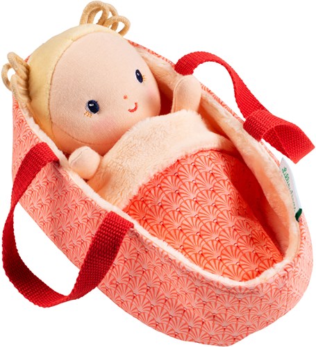 Lilliputiens pop Anaïs - babypop met reiswieg en accessoires - stimuleert fantasie