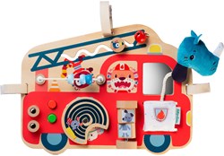 Lilliputiens Brandweerwagen activiteitenpaneel