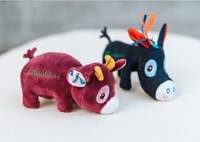 Lilliputiens minifiguur ezel Ignace pluche speelgoed knuffel-2
